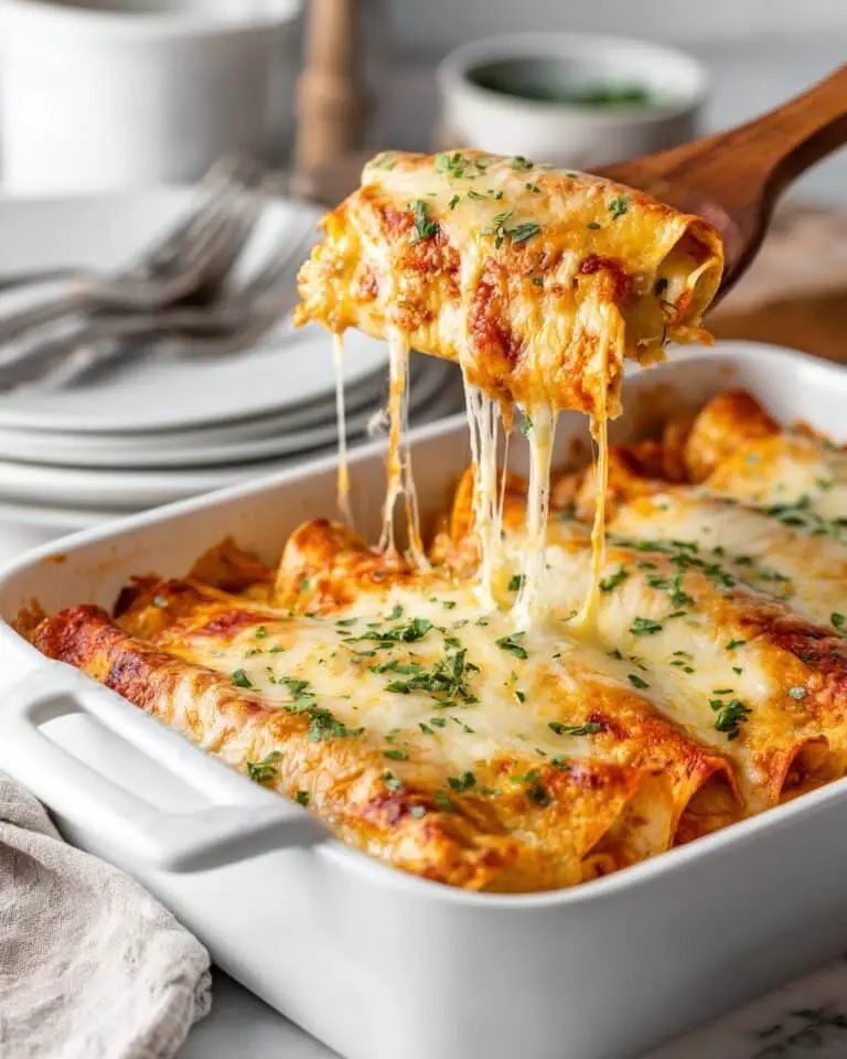Chicken and Spinach Enchiladas Recipe