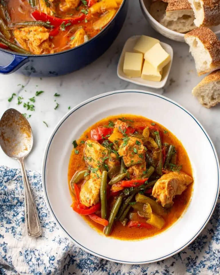 Creamy Chicken Pumpkin Stew Recipe