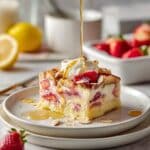 Strawberry Rhubarb Baked French Toast Recipe