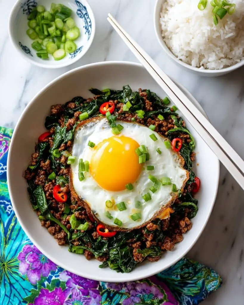 Spicy Thai Basil Chicken Recipe
