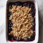 Easy Blueberry Crisp Recipe