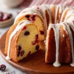 Cranberry Lemon Coffee Cake with Cranberry Glaze Recipe