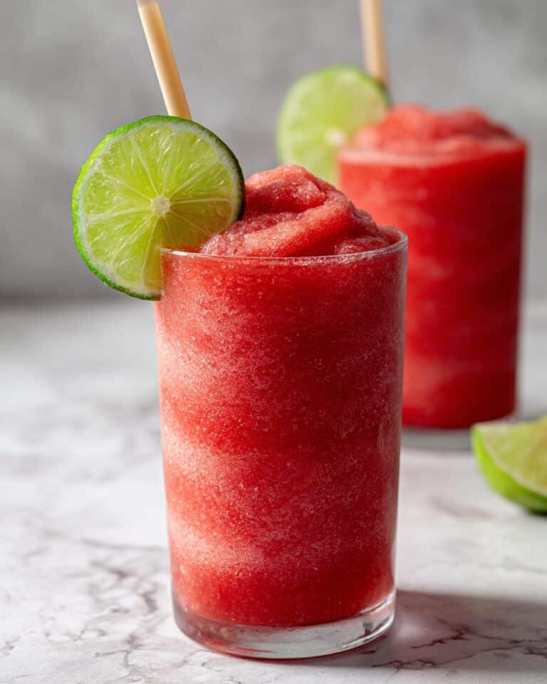 Refreshing Watermelon Lime Slushie Recipe
