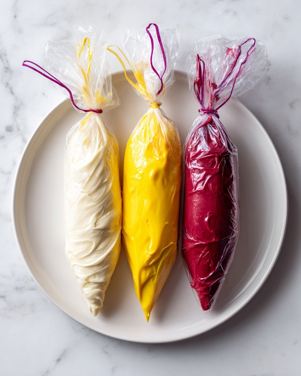Pavlova Bombs with Raspberry Coulis, Lemon Curd, and Whipped Cream Recipe - Recipe Image