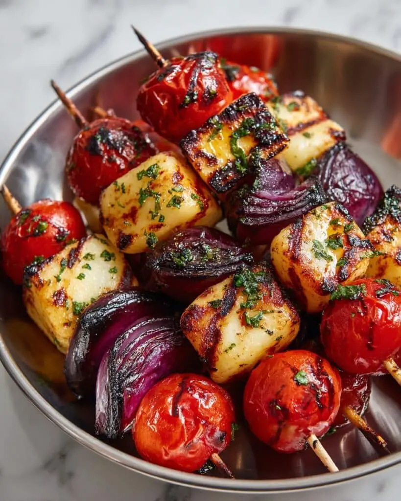 Campfire Gnocchi Kebabs Recipe