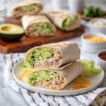 Chicken Caesar Avocado Wrap Recipe