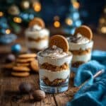 Ginger Snap Eggnog Pudding Shots Recipe