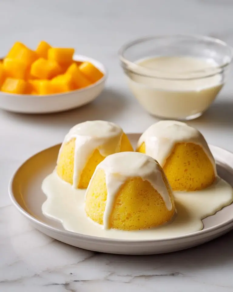 Easy & Simple Mango Pudding Recipe