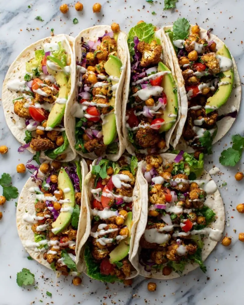 Buffalo Cauliflower Tacos Recipe