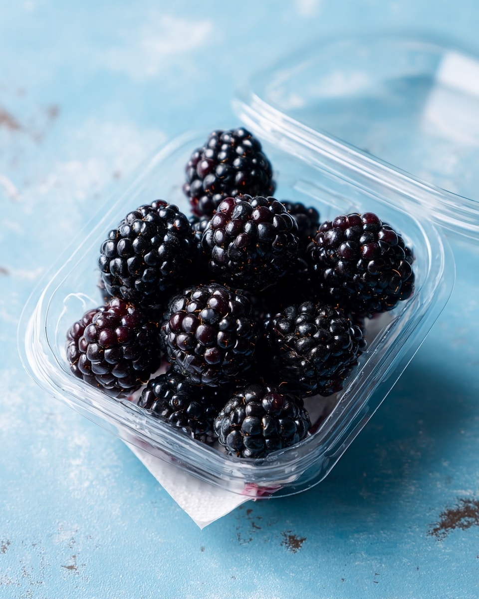 Blackberry Lavender White Chocolate Clafoutis Recipe - Recipe Image