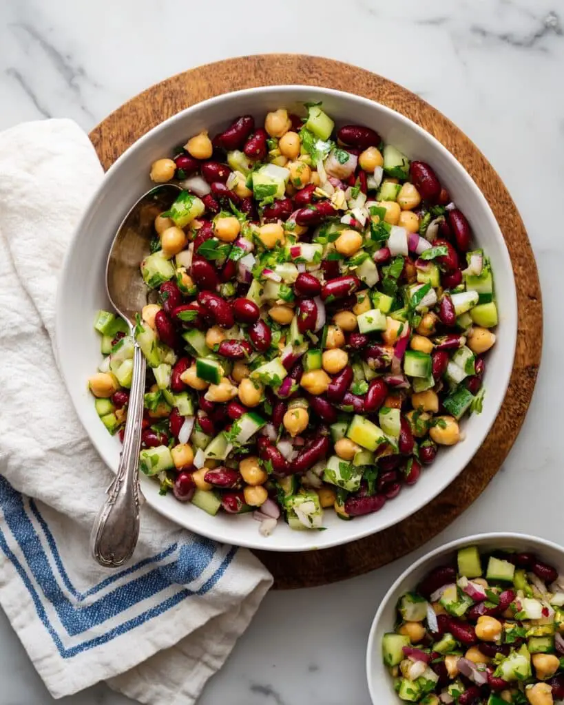 Mediterranean Bean Salad Recipe