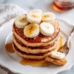 Banana Oat Pancakes Recipe