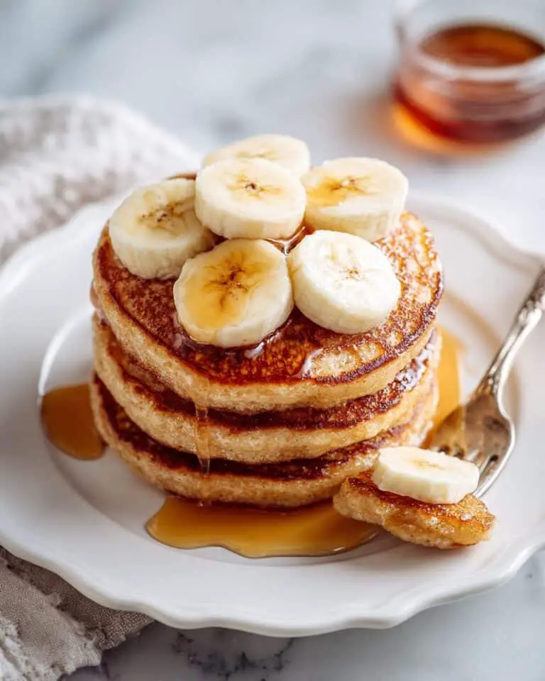 Banana Oat Pancakes Recipe