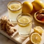 Fresh Ginger Tea with Optional Flavorings Recipe