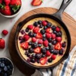 Berry and Cherry Clafoutis with Almond Infusion Recipe