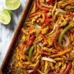 Sheet Pan Chicken Fajitas (Low-Carb and Keto) Recipe