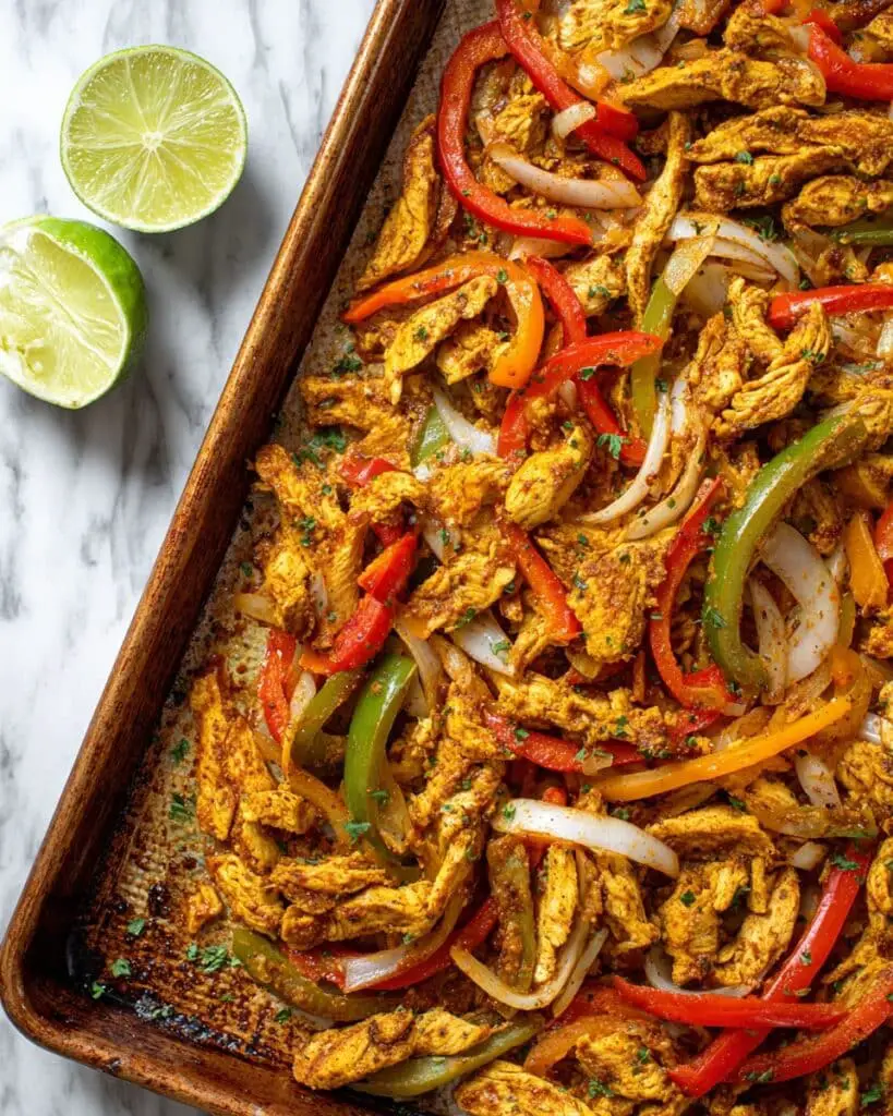 Sheet Pan Chicken Fajitas (Low-Carb and Keto) Recipe