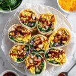 10-Minute BBQ Chicken Wrap Recipe