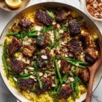 One Pan Sumac Salmon with Golden Rice Recipe