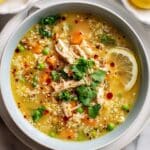 Ginger Chicken and Rice Miso Soup Recipe