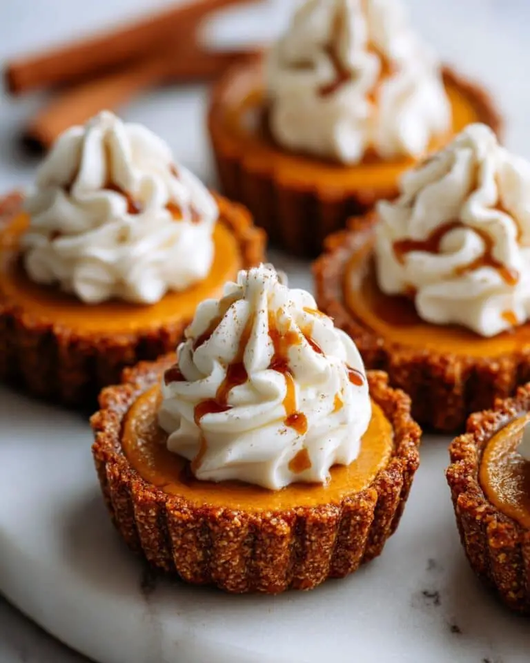 Mini Pumpkin-Tahini Cheesecakes Recipe