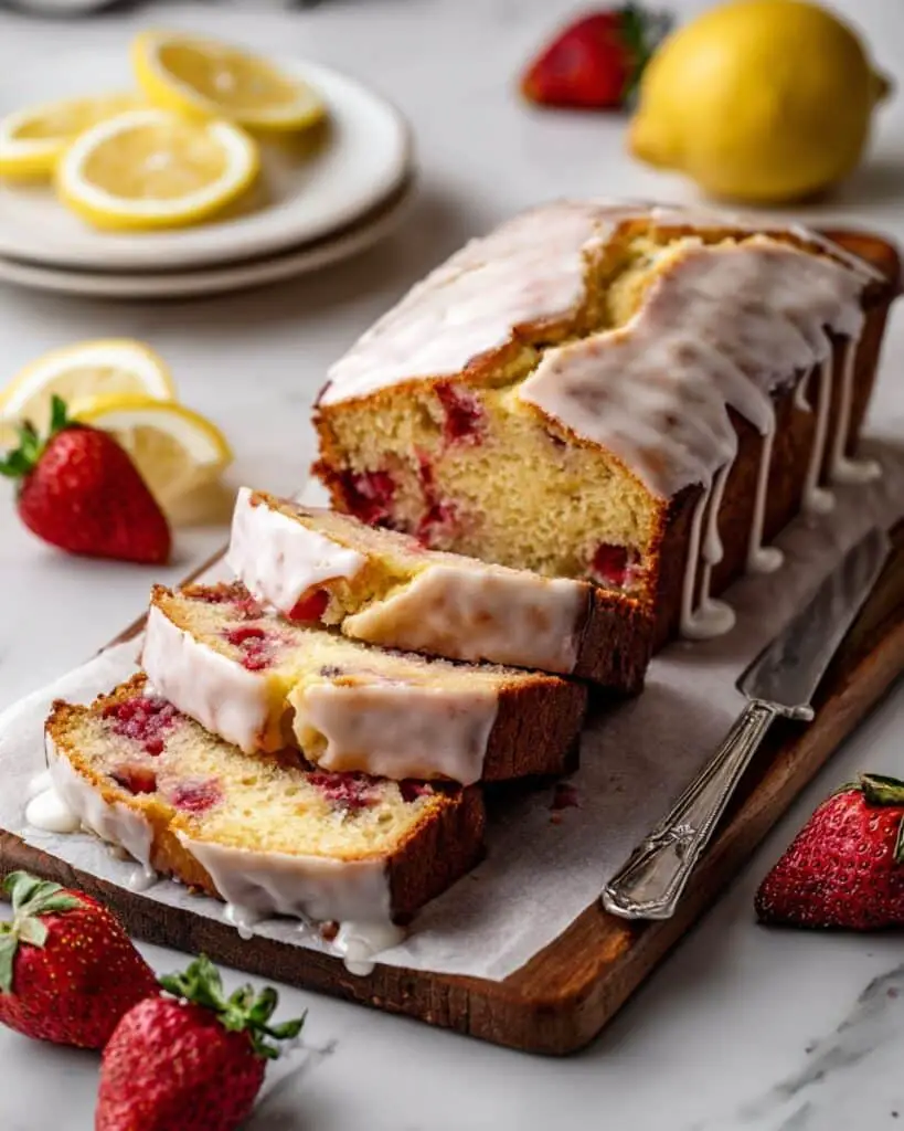 Strawberry Lemon Bread Recipe