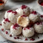 Strawberries and Cream Energy Balls Recipe