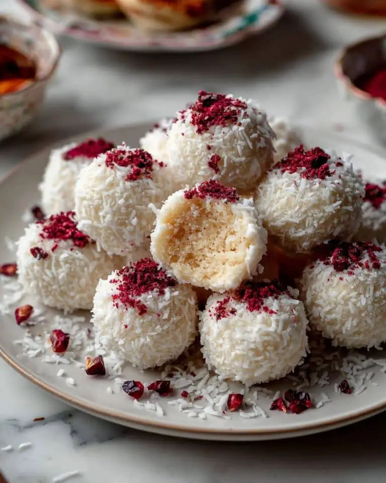 Strawberries and Cream Energy Balls Recipe