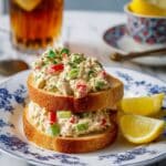 Greek Chicken Salad with Feta Yogurt dressing Recipe