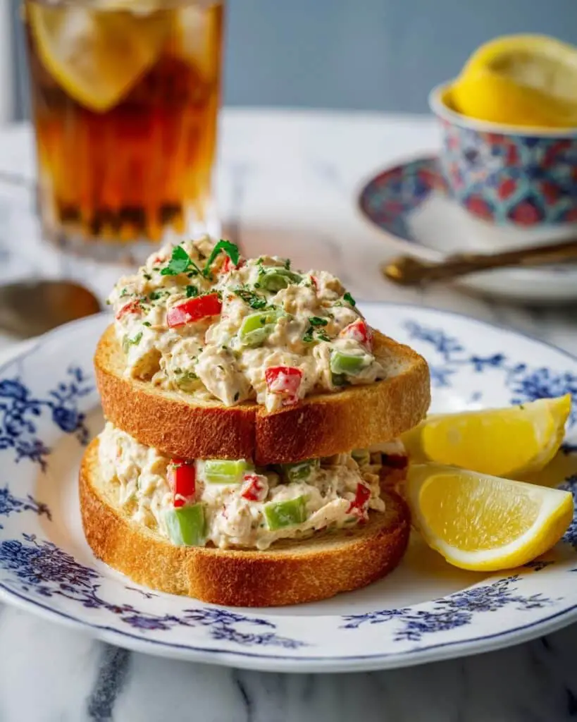Greek Chicken Salad with Feta Yogurt dressing Recipe