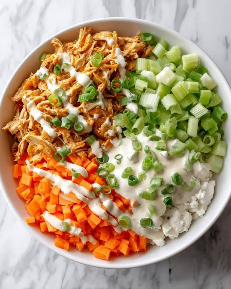Buffalo Chicken Cottage Cheese Bowl Recipe