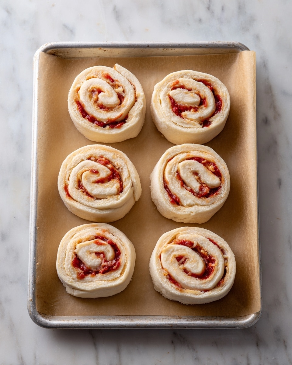 Pizza Pepperoni Pinwheels Recipe - Recipe Image