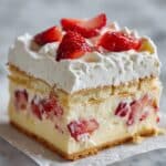 Strawberry Ice Cream Cake Recipe