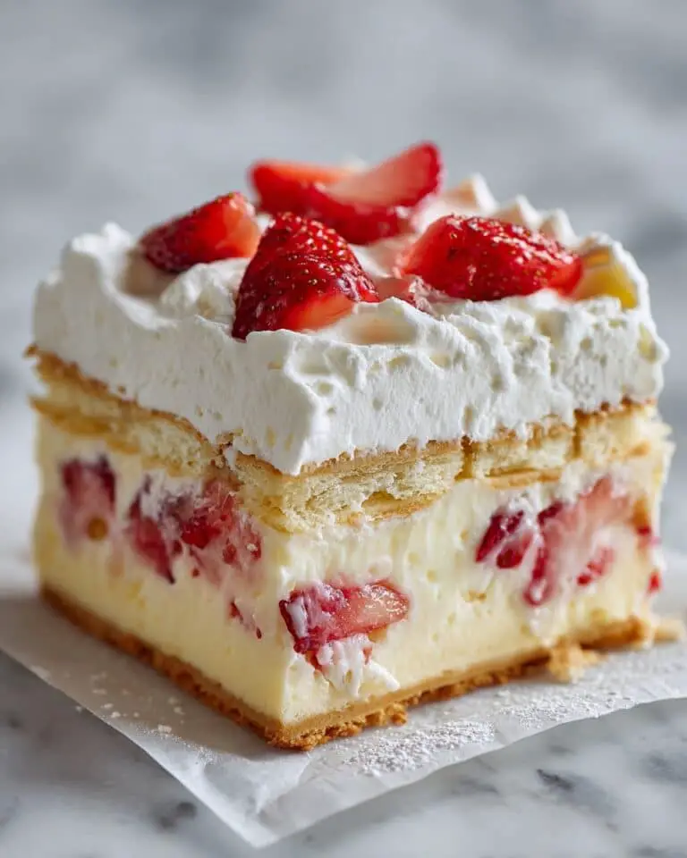Strawberry Ice Cream Cake Recipe