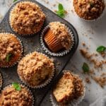 Sweet Breakfast Butternut Squash Crumble Muffins Recipe
