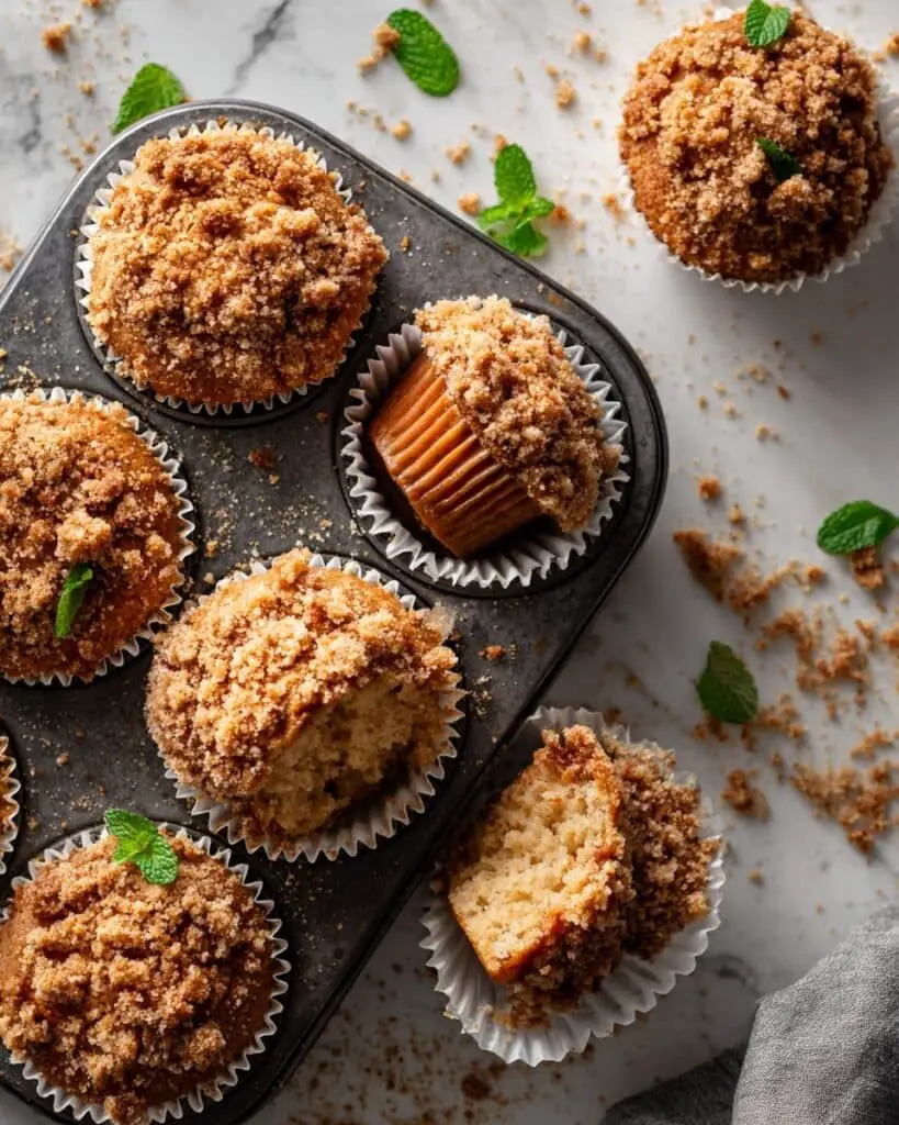 Sweet Breakfast Butternut Squash Crumble Muffins Recipe