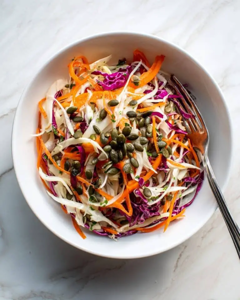 Healthy No-Mayo Coleslaw with Cilantro, Jalapeño, and Toasted Nuts Recipe