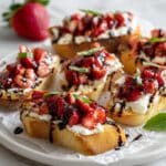 Strawberry Balsamic Bruschetta Recipe