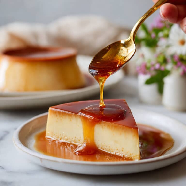Vietnamese Bánh Flan (Caramel Custard Flan) Recipe