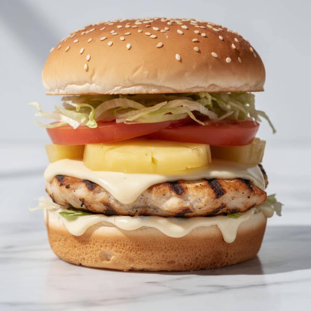 Copycat Red Robin Teriyaki Chicken Burger Recipe