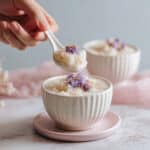 Taro Pudding with Coconut Sauce (Che Khoai Mon) Recipe