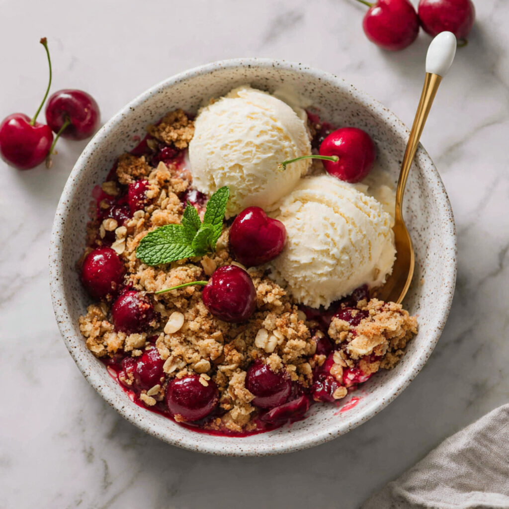Cherry Crisp Recipe