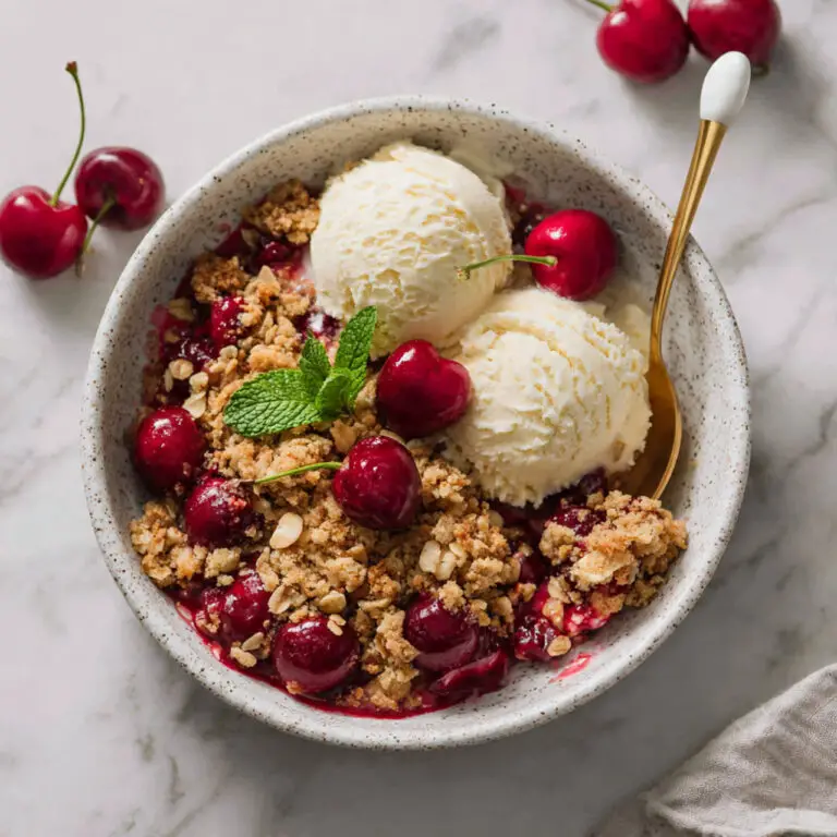 Cherry Crisp Recipe