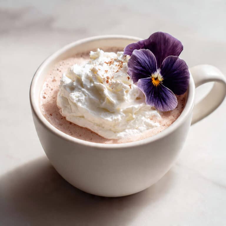 Pink Hot Chocolate Recipe