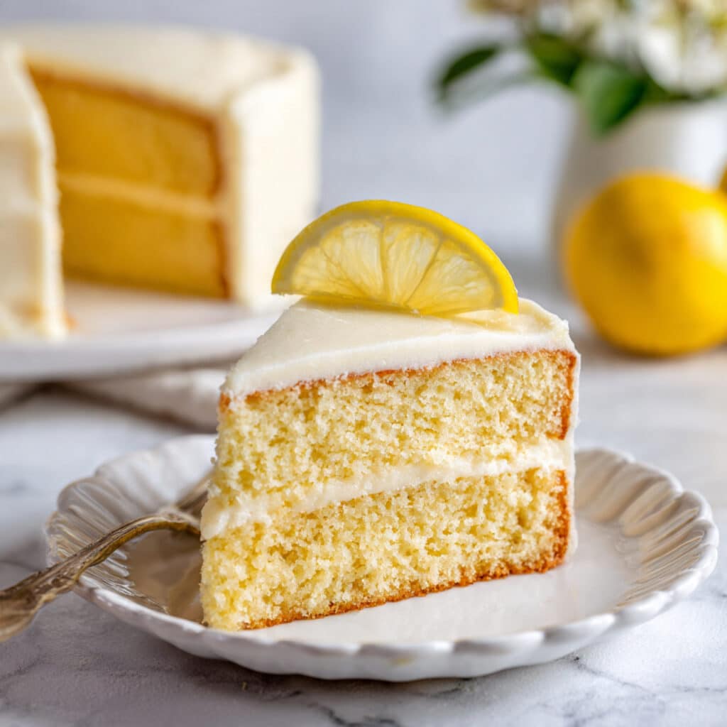 Lemon Olive Oil Cake with Lemon Glaze Recipe