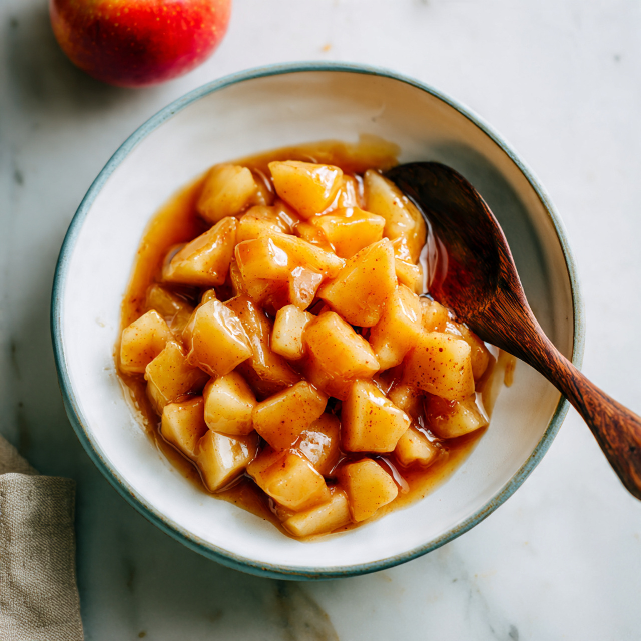 Easy Sautéed Cinnamon Apples Recipe - Recipe Image