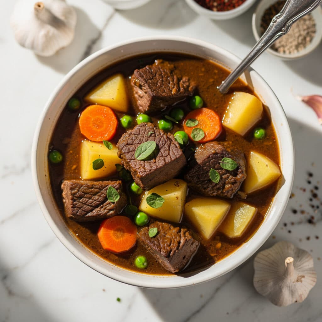 Healthy Beef Stew Recipe (Stove Top or Slow Cooker) Recipe