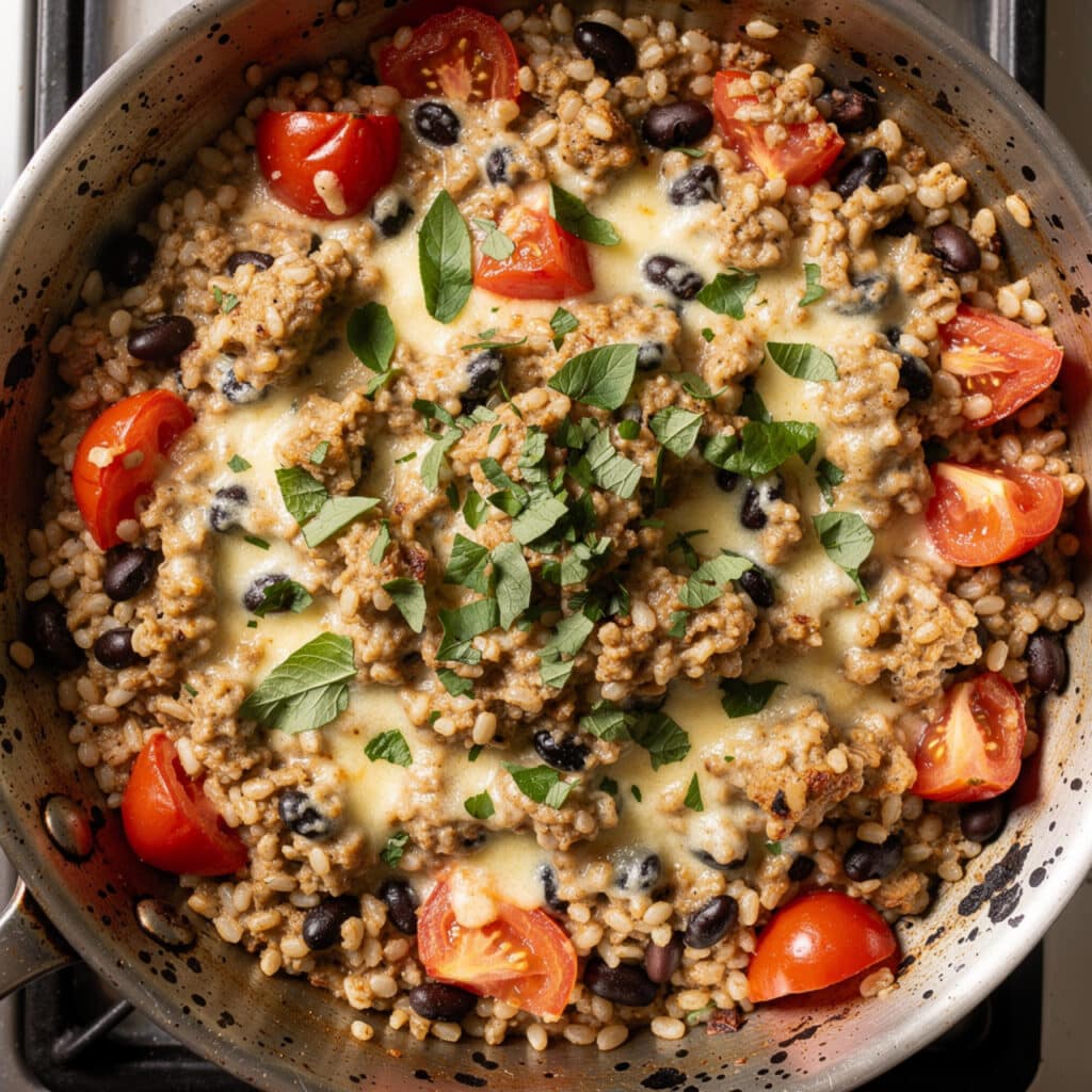 Easy Southwest Black Bean Casserole Recipe