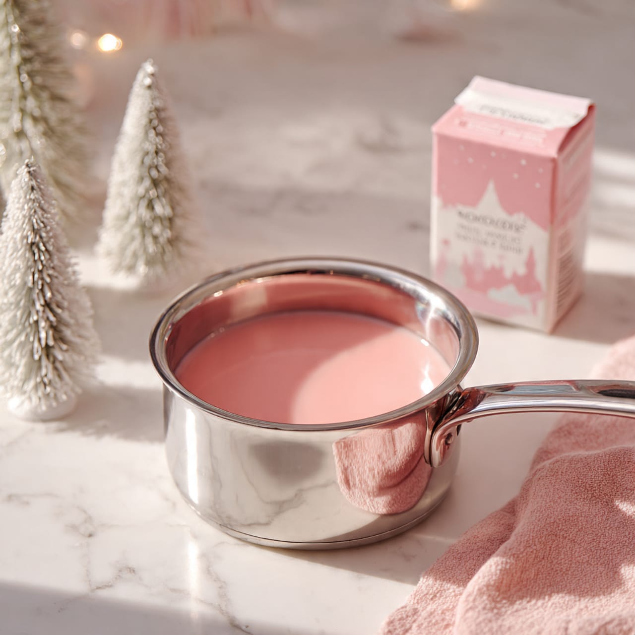 Pink Hot Chocolate Recipe - Recipe Image