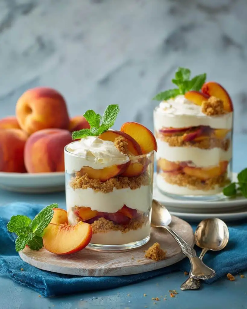 Southern Peaches & Cream Trifle Recipe